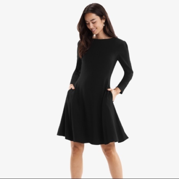 MM Lafleur The Emeline Dress Black Size 8